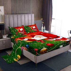 Unbranded (Multi 09, Double(No Comforter)) Christmas Truck Bed Sheets Set Double,Construct Unbranded (Multi 09, Double(No Comforter)) Christmas Truck Bed Sheets Set Double,Construct