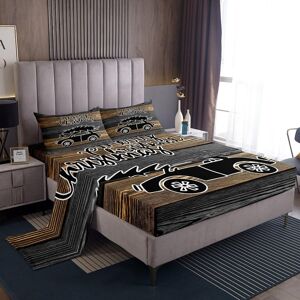 Unbranded (Multi 31, Double(No Comforter)) Christmas Truck Bed Sheets Set Double,Construct Unbranded (Multi 31, Double(No Comforter)) Christmas Truck Bed Sheets Set Double,Construct
