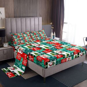 Unbranded (Multi 12, Single(No Comforter)) Christmas Truck Bed Sheets Set Double,Construct Unbranded (Multi 12, Single(No Comforter)) Christmas Truck Bed Sheets Set Double,Construct