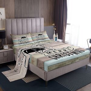 Unbranded (Multi 33, Double(No Comforter)) Christmas Truck Bed Sheets Set Double,Construct Unbranded (Multi 33, Double(No Comforter)) Christmas Truck Bed Sheets Set Double,Construct