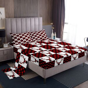 Unbranded (Multi 13, Single(No Comforter)) Christmas Truck Bed Sheets Set Double,Construct Unbranded (Multi 13, Single(No Comforter)) Christmas Truck Bed Sheets Set Double,Construct