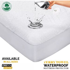 Yorkshire Bedding (King: 150cm x 200cm) Waterproof Mattress Protector Single Double King Super Kin Yorkshire Bedding (King: 150cm x 200cm) Waterproof Mattress Protector Single Double King Super Kin
