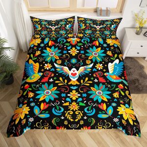 Unbranded (Yellow Blue, King(No Comforter)) Homewish Mandala Bedding,Boho Flower Bed Set f Unbranded (Yellow Blue, King(No Comforter)) Homewish Mandala Bedding,Boho Flower Bed Set f