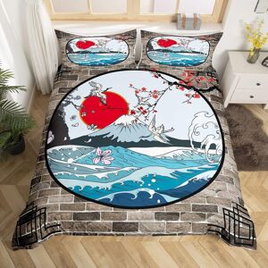 Unbranded (Multi 34, Super King(No Comforter)) Horse Bedding Set Double Cherry Blossoms Fl Unbranded (Multi 34, Super King(No Comforter)) Horse Bedding Set Double Cherry Blossoms Fl