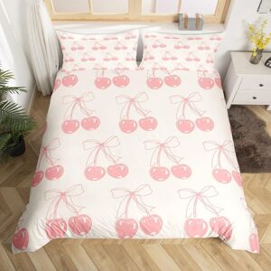 Unbranded (Coral Pink, King(No Comforter)) Homewish Cute Bowknot Bedding Set Double,Red Pi Unbranded (Coral Pink, King(No Comforter)) Homewish Cute Bowknot Bedding Set Double,Red Pi