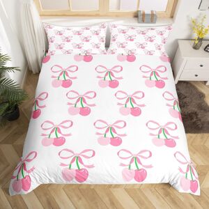 Unbranded (Pink and Green, King(No Comforter)) Homewish Cute Bowknot Bedding Set Double,Re Unbranded (Pink and Green, King(No Comforter)) Homewish Cute Bowknot Bedding Set Double,Re
