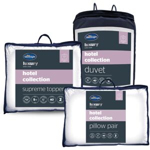 Silentnight Hotel Collection Complete Bed Set - Luxury Hotel Quality Pillows 2 P Silentnight Hotel Collection Complete Bed Set - Luxury Hotel Quality Pillows 2 P