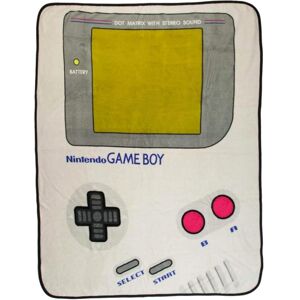 Nintendo Bioworld Game Boy Handheld Game Console Fleece Throw Blanket 45"""""""" Nintendo Bioworld Game Boy Handheld Game Console Fleece Throw Blanket 45""""""""