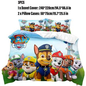 Unbranded (240*220cm(3PCS)) Team Paw Patrol 3d Bedding Single Double Down Child Quilt Pill Unbranded (240*220cm(3PCS)) Team Paw Patrol 3d Bedding Single Double Down Child Quilt Pill