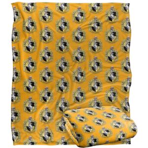 Harry Potter Hufflepuff Repeat Print Blanket Harry Potter Hufflepuff Repeat Print Blanket
