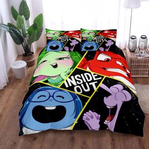Deyaah (SINGLE 135x200cm) Inside Out Kids Printed Quilt Set-2 Deyaah (SINGLE 135x200cm) Inside Out Kids Printed Quilt Set-2