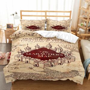 Deyaah (Single135x200) Harry Potter School of Magic Digital Print Quilt Cover Set - Sch Deyaah (Single135x200) Harry Potter School of Magic Digital Print Quilt Cover Set - Sch