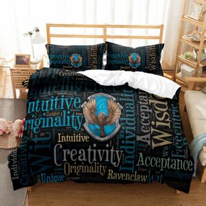 Deyaah (Single135x200) Harry Potter School of Magic Digital Print Quilt Cover Set - rav Deyaah (Single135x200) Harry Potter School of Magic Digital Print Quilt Cover Set - rav