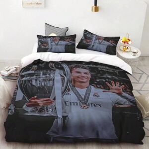 TEUEN (4, 155x220cm 3pcs) Football Players CR7 Duvet Cover Set R-Ronaldos bedding Set TEUEN (4, 155x220cm 3pcs) Football Players CR7 Duvet Cover Set R-Ronaldos bedding Set