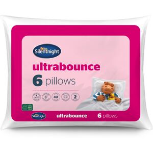 Silentnight Luxury Pillows 6 Pack - Pack of 6 Soft Medium Support Hotel Quality Silentnight Luxury Pillows 6 Pack - Pack of 6 Soft Medium Support Hotel Quality