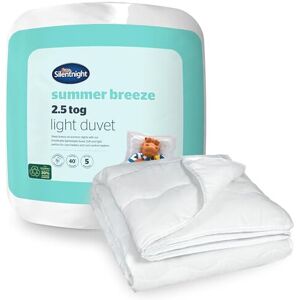 Silentnight Summer Breeze 2.5 Tog Double Duvet - Lightweight Low Tog Summer Duve Silentnight Summer Breeze 2.5 Tog Double Duvet - Lightweight Low Tog Summer Duve