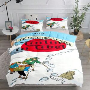 ETECHMART (12132tintin, 150x200cm) Tintin Adventure Tales Children Duvet Cover Set King Qu ETECHMART (12132tintin, 150x200cm) Tintin Adventure Tales Children Duvet Cover Set King Qu