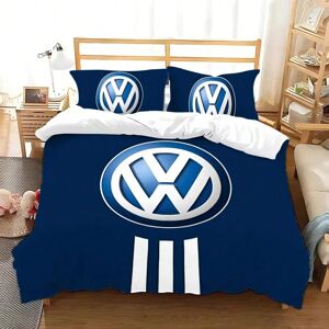 ETECHMART (1, 150x200cm 3pcs) Duvet Cover Pillowcase Bedding Set V-VolkswagenS Adult Boy G ETECHMART (1, 150x200cm 3pcs) Duvet Cover Pillowcase Bedding Set V-VolkswagenS Adult Boy G