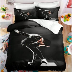 ETECHMART (suits B, EU Twin(135x200cm)) Michael Jackson Bedding Set Single Twin Full King ETECHMART (suits B, EU Twin(135x200cm)) Michael Jackson Bedding Set Single Twin Full King