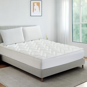 (Double) BELOFAY Fitted Memory Foam Mattress Topper (Double) BELOFAY Fitted Memory Foam Mattress Topper