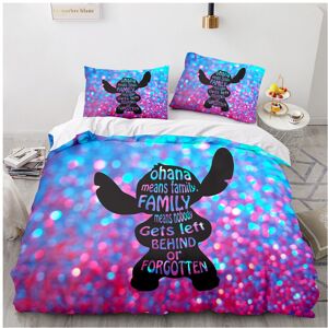 Gaatpot (Stitch -8, 260*220) Stitch Collection Digital Print 3-Piece Flannel Bedding Set Gaatpot (Stitch -8, 260*220) Stitch Collection Digital Print 3-Piece Flannel Bedding Set