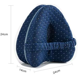 Gaatpot (Blue Dot, 25*23*13cm) Heart-shaped memory foam leg pillow Contour Legacy Leg Pi Gaatpot (Blue Dot, 25*23*13cm) Heart-shaped memory foam leg pillow Contour Legacy Leg Pi