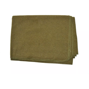 Military Surplus Khaki Wool Blanket 200cm x155cm Bedding Outdoor Camping Military Surplus Khaki Wool Blanket 200cm x155cm Bedding Outdoor Camping