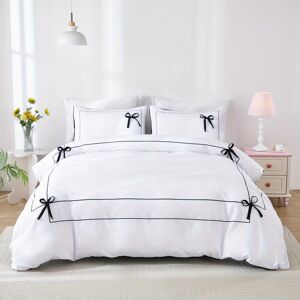 GINTOOYUN (Black And White Color, double(200cm*200cm)) 3pcs January 85G Chemical Fiber Pol GINTOOYUN (Black And White Color, double(200cm*200cm)) 3pcs January 85G Chemical Fiber Pol