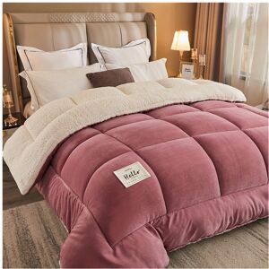 YEEPANO (The color of rouge, 173cm*224cm) New 1pc High Quality Three-layer Warm Comforte YEEPANO (The color of rouge, 173cm*224cm) New 1pc High Quality Three-layer Warm Comforte