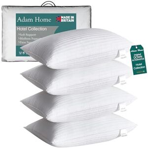 Adam Home 4 Pack Hotel Quality Pillows Hypoallergenic Adam Home 4 Pack Hotel Quality Pillows Hypoallergenic