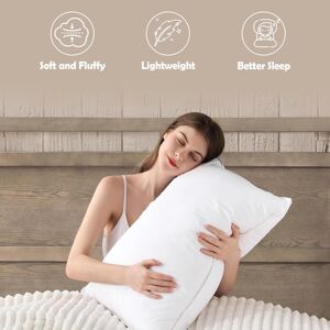 Imperial Rooms (Firm Deluxe Pillow Pair Only ) Hotel Quality Soft Pillow Quilted Bounce Back Imperial Rooms (Firm Deluxe Pillow Pair Only ) Hotel Quality Soft Pillow Quilted Bounce Back