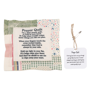 Bez marki Individually Prayer Quilt Hand-Sewn Colorful Quilt for Family Bez marki Individually Prayer Quilt Hand-Sewn Colorful Quilt for Family