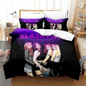 Kikidex (AU QUEEN 210x210cm, One size) Bp08 3d Printed Blackpink Bedding Set Duvet Cover Kikidex (AU QUEEN 210x210cm, One size) Bp08 3d Printed Blackpink Bedding Set Duvet Cover