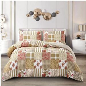 Unbranded (Alvina, King) 4 Piece Complete Bedding Set Duvet Cover Rich Cotton Fitted Sheet Unbranded (Alvina, King) 4 Piece Complete Bedding Set Duvet Cover Rich Cotton Fitted Sheet