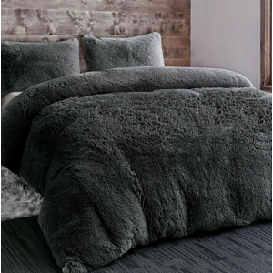 Yorkshire Homeware Ltd (Single (137cm x 200cm)) Cuddly Bear Fleece Faux Fur Duvet Cover Set Fluffy Warm Yorkshire Homeware Ltd (Single (137cm x 200cm)) Cuddly Bear Fleece Faux Fur Duvet Cover Set Fluffy Warm