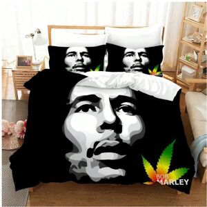 Ibywind (1, UK Double 200*200cm) Bob Marley three-piece quilt set Ibywind (1, UK Double 200*200cm) Bob Marley three-piece quilt set