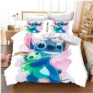 Gaatpot (24, 260*220) Stitch 3D digital printed quilt cover and bed sheet three-piece be Gaatpot (24, 260*220) Stitch 3D digital printed quilt cover and bed sheet three-piece be