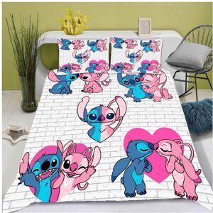 Gaatpot (11, 260*220) Stitch 3D digital printed quilt cover and bed sheet three-piece be Gaatpot (11, 260*220) Stitch 3D digital printed quilt cover and bed sheet three-piece be