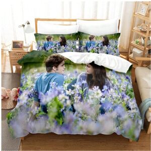 Gaatpot (6, 220*240 three-piece set) Twilight three-piece digital printed quilt cover fo Gaatpot (6, 220*240 three-piece set) Twilight three-piece digital printed quilt cover fo