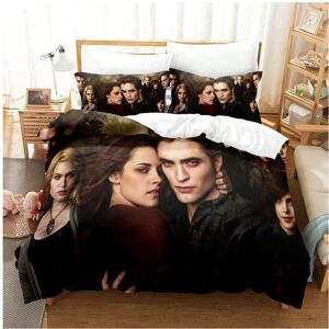 Gaatpot (5, 220*240 three-piece set) Twilight three-piece digital printed quilt cover fo Gaatpot (5, 220*240 three-piece set) Twilight three-piece digital printed quilt cover fo
