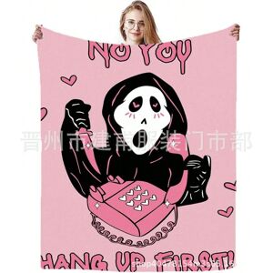Gaatpot (MTOU12, 70X100cm (flannel)) Pink Halloween Blanket Pink Halloween Flannel Blank Gaatpot (MTOU12, 70X100cm (flannel)) Pink Halloween Blanket Pink Halloween Flannel Blank
