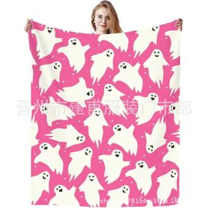 Gaatpot (MTOU41, 100X150cm (flannel)) Pink Halloween Blanket Pink Halloween Flannel Blan Gaatpot (MTOU41, 100X150cm (flannel)) Pink Halloween Blanket Pink Halloween Flannel Blan