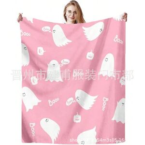Gaatpot (MTOU24, 130X150cm (flannel)) Pink Halloween Blanket Pink Halloween Flannel Blan Gaatpot (MTOU24, 130X150cm (flannel)) Pink Halloween Blanket Pink Halloween Flannel Blan