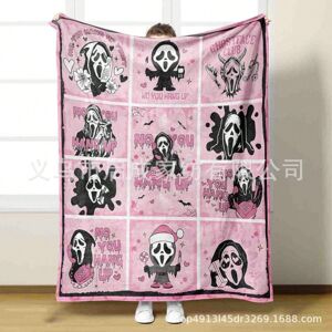 Gaatpot (MTOU36, 70X100cm (flannel)) Pink Halloween Blanket Pink Halloween Flannel Blank Gaatpot (MTOU36, 70X100cm (flannel)) Pink Halloween Blanket Pink Halloween Flannel Blank