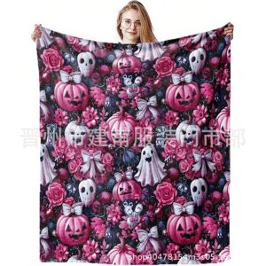 Gaatpot (MTOU45, 100X150cm (flannel)) Pink Halloween Blanket Pink Halloween Flannel Blan Gaatpot (MTOU45, 100X150cm (flannel)) Pink Halloween Blanket Pink Halloween Flannel Blan