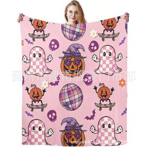 Gaatpot (MTOU20, 70X100cm (flannel)) Pink Halloween Blanket Pink Halloween Flannel Blank Gaatpot (MTOU20, 70X100cm (flannel)) Pink Halloween Blanket Pink Halloween Flannel Blank