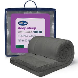 Silentnight Ultimate Deep Sleep 10cm Mattress Topper Single - Luxury 4 Inch Thic Silentnight Ultimate Deep Sleep 10cm Mattress Topper Single - Luxury 4 Inch Thic