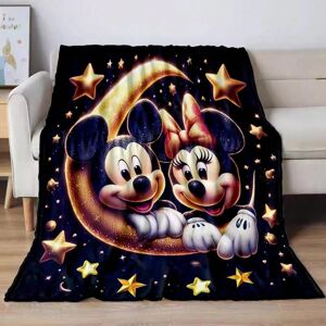 TEUEN (27, 100X150CM) 31 Style Mickey Minnie Mouse HD Flannel Warm Blanket Throw Offic TEUEN (27, 100X150CM) 31 Style Mickey Minnie Mouse HD Flannel Warm Blanket Throw Offic