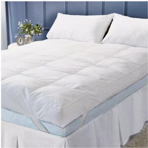 Unbranded (Single) Luxury 5" (12.5cm) Extra Deep 100% Goose Feather & Down Mattress Topper Unbranded (Single) Luxury 5" (12.5cm) Extra Deep 100% Goose Feather & Down Mattress Topper
