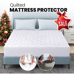 Oxford Homeware (King) Extra Deep 30CM Quilted Mattress Protector Topper Fitted Sheet Bed Cover Oxford Homeware (King) Extra Deep 30CM Quilted Mattress Protector Topper Fitted Sheet Bed Cover